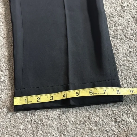 Vince. Large black trouser pants pull on elastic back waist women’s $325 work - Picture 7 of 12